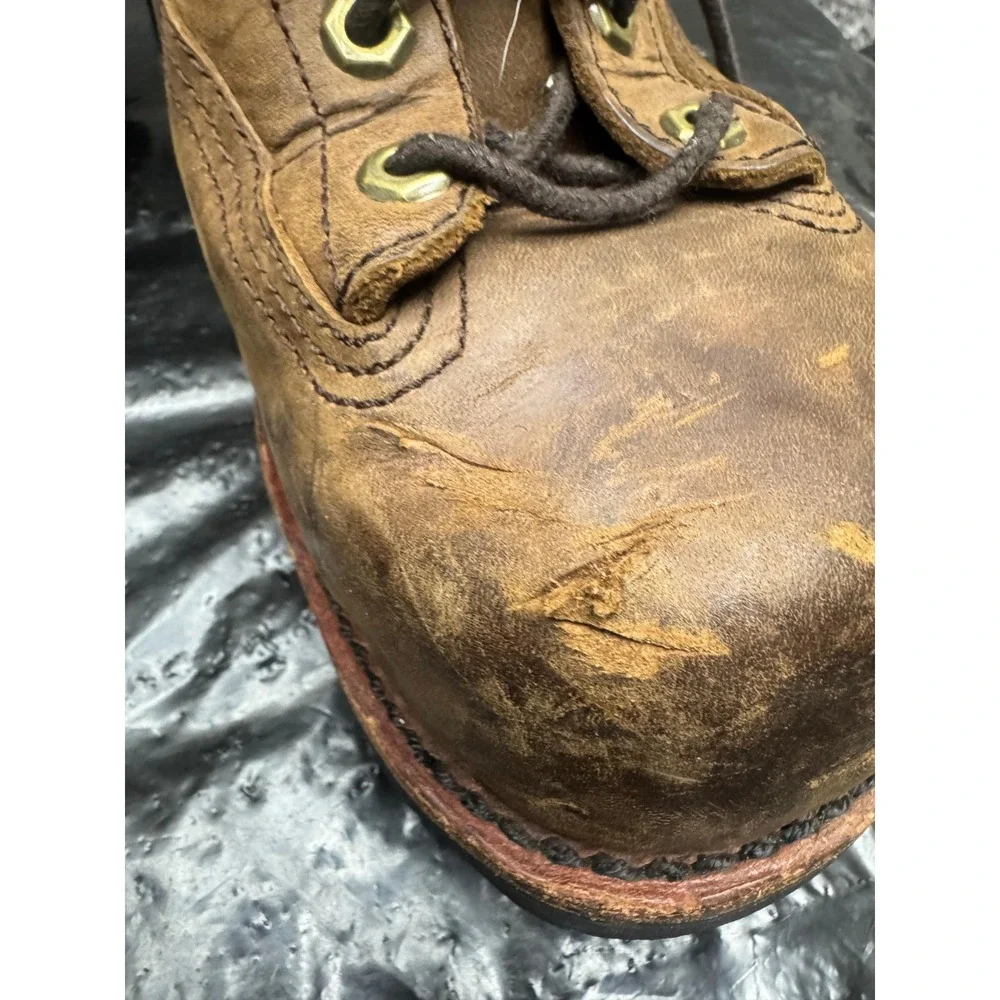 Chippewa Leather‎ Paladin Waterproof Steel Toe Logger Boots Mens Size 10.5W US